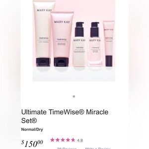 Mary Kay TimeWise Skincare Collection in Soft Pink